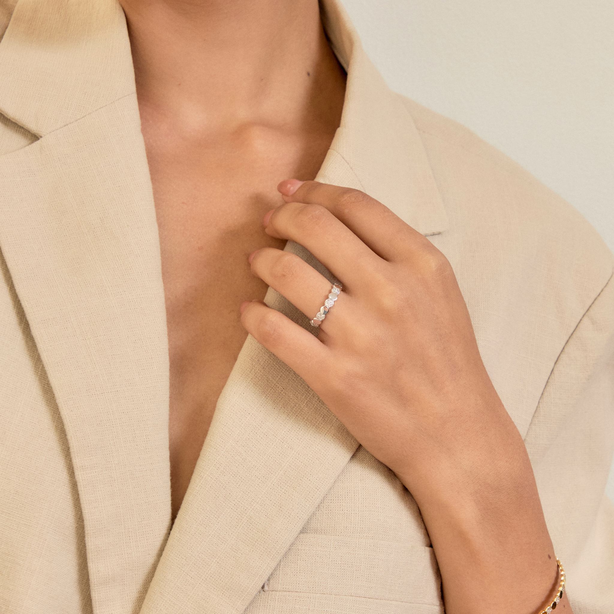 Aria Silver ring