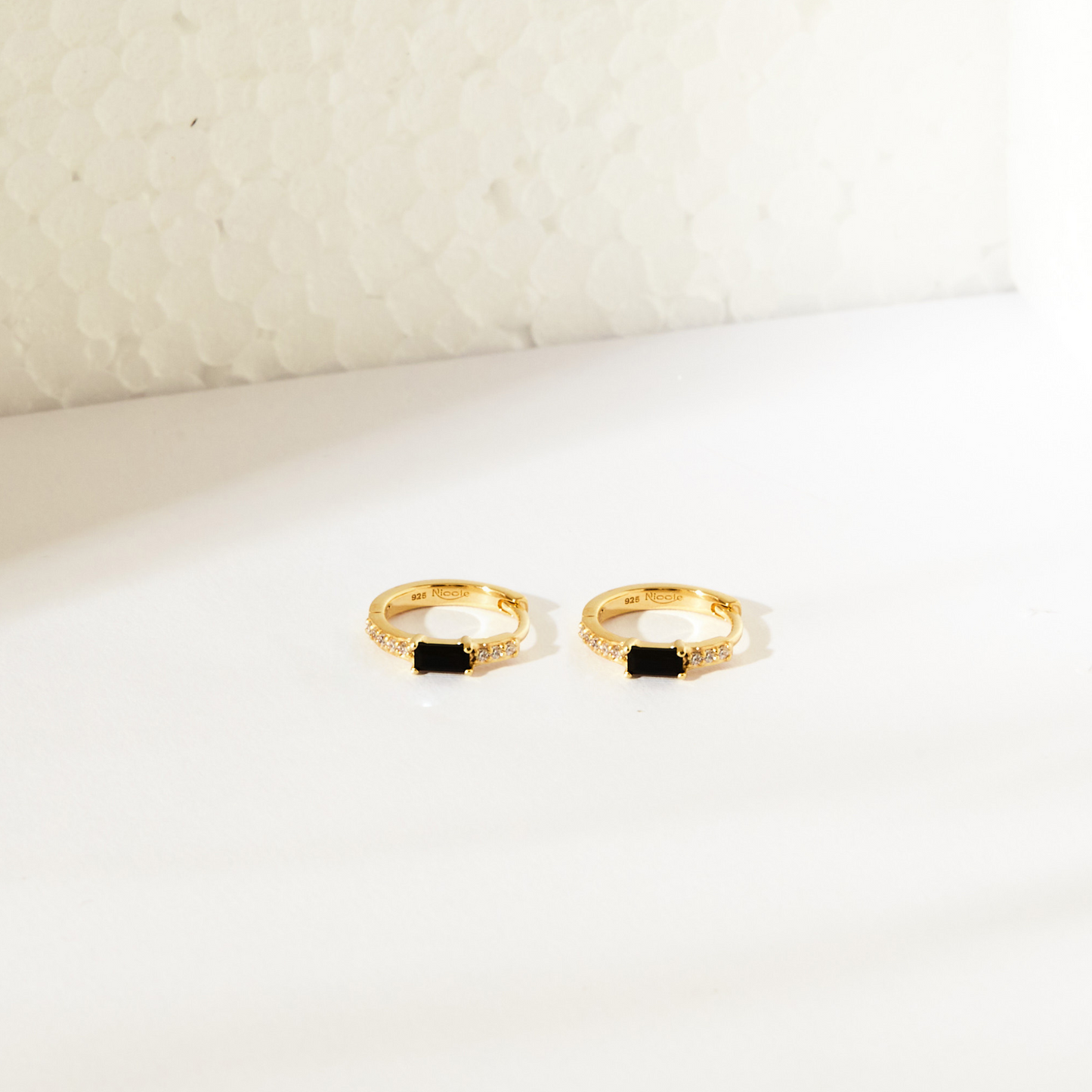 Noir Earrings - Black Onyx