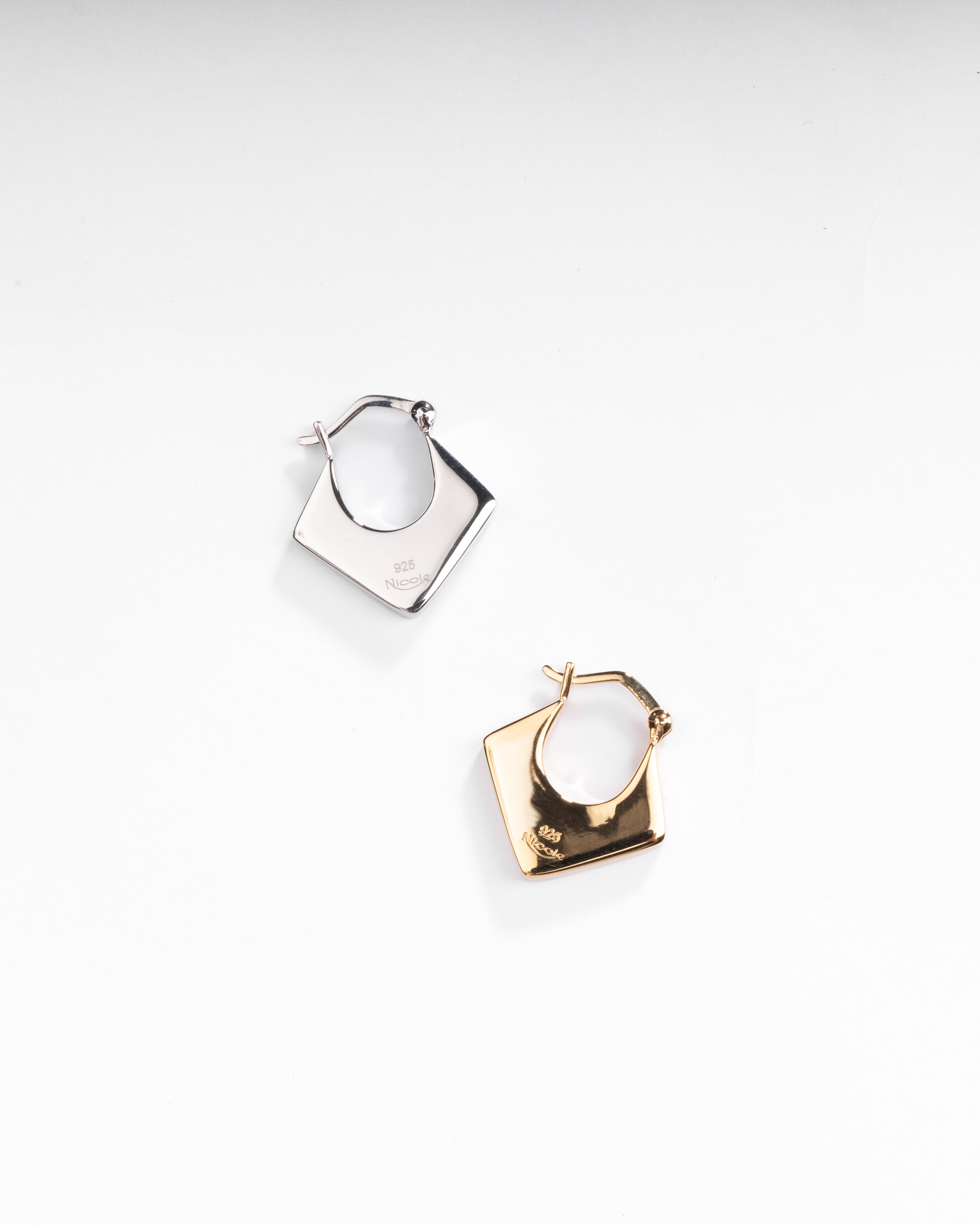 Lunar Earrings - Mother of Pearl